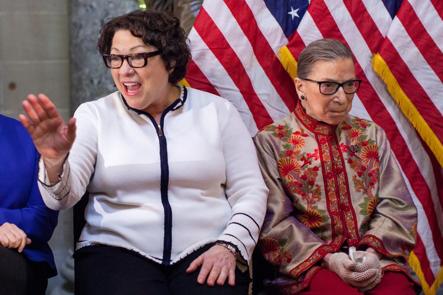 U.S. Supreme Court Women Justices Are Honored On Capitol Hill For Women's History Month