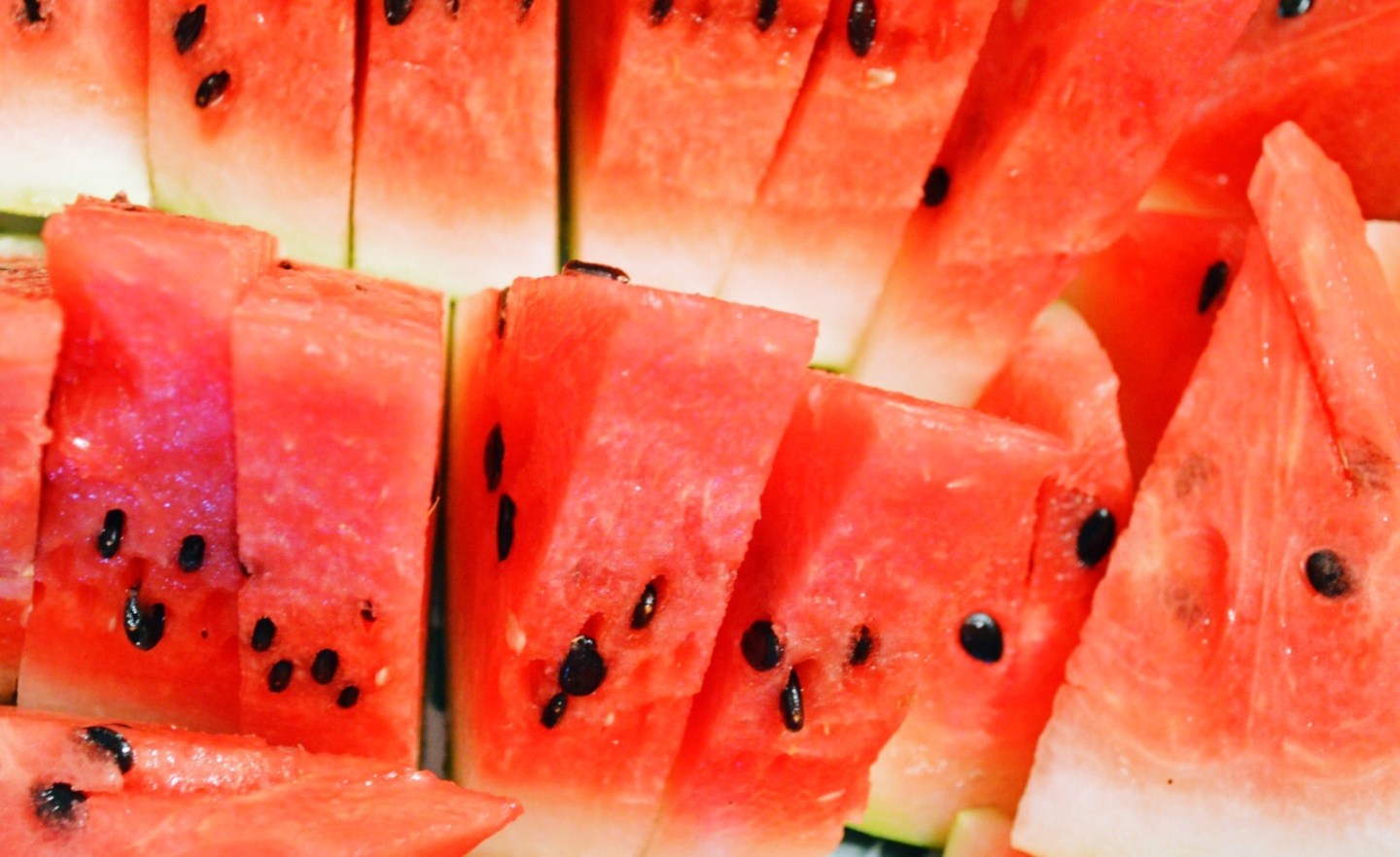Full Frame Shot Of Watermelon Slices