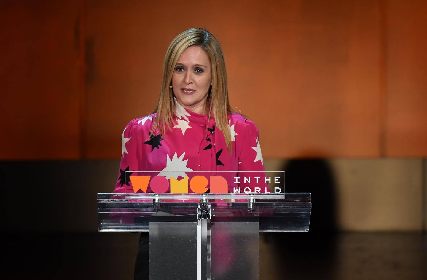 Samantha Bee has apologized for the crude name-calling