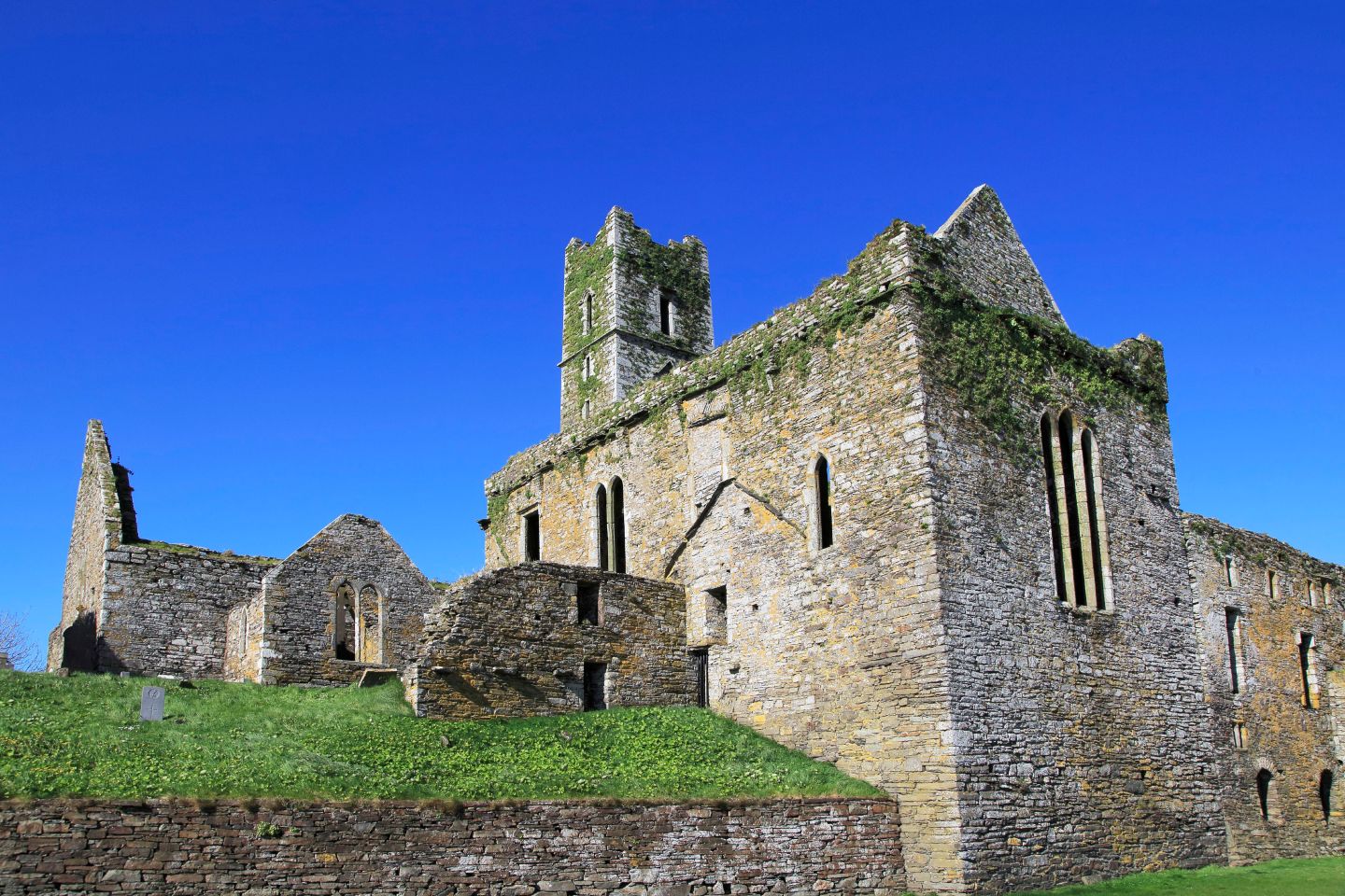 Historic ruins of Timoleague Friary, County Cork, Ireland