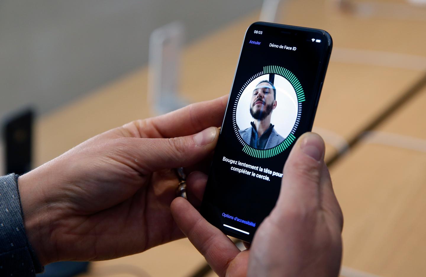 Launch Of Iphone X At Apple Store Saint Germain In Paris