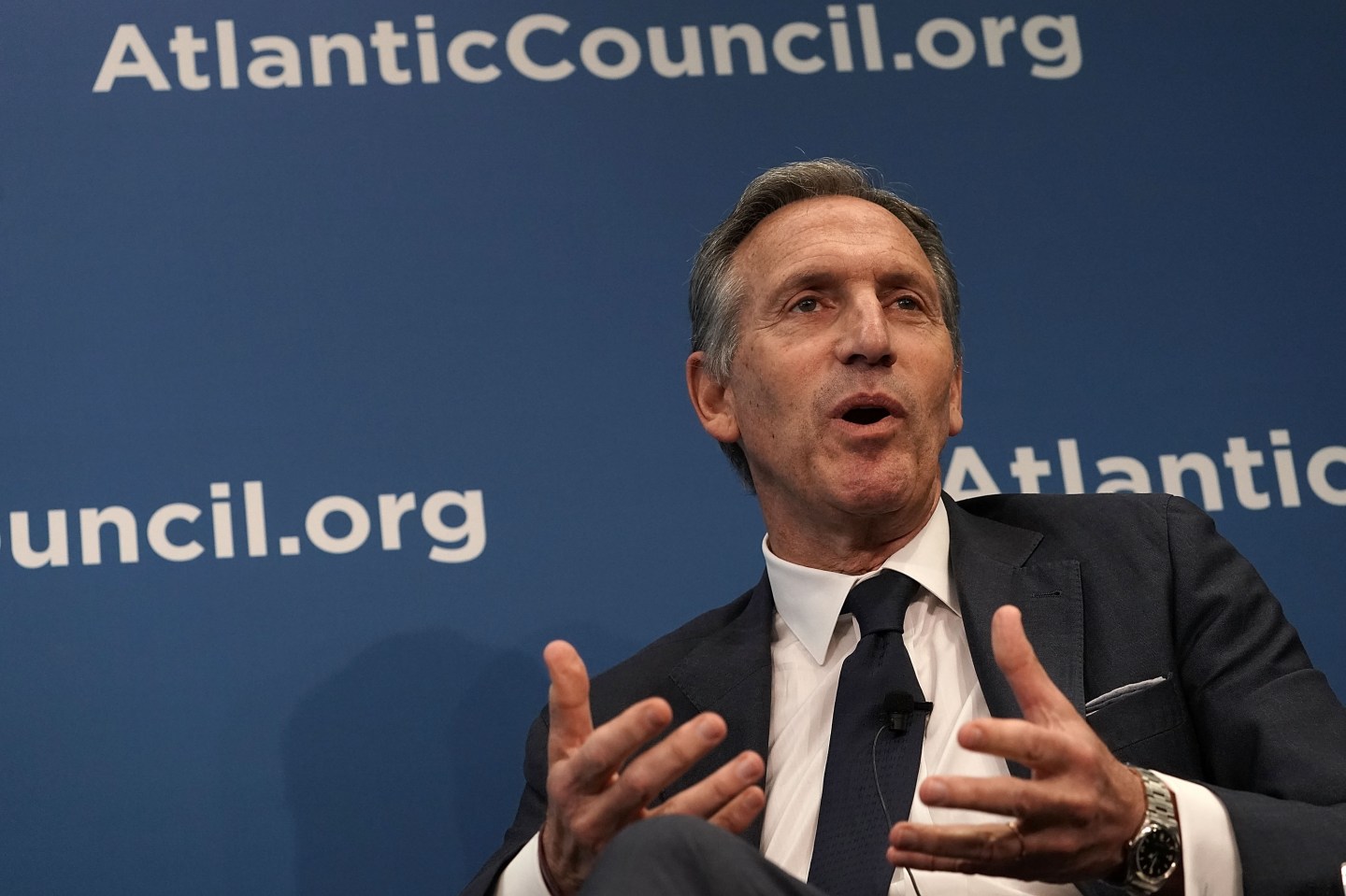 Starbucks Chairman Howard Schultz Discusses Role Of Public Global Companies