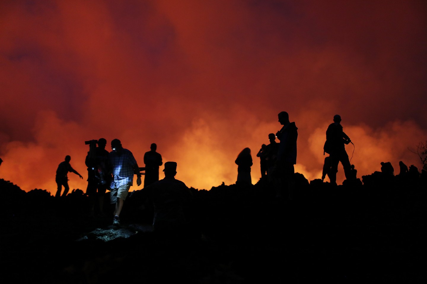 Hawaii's Kilauea Volcano Erupts Forcing Evacuations