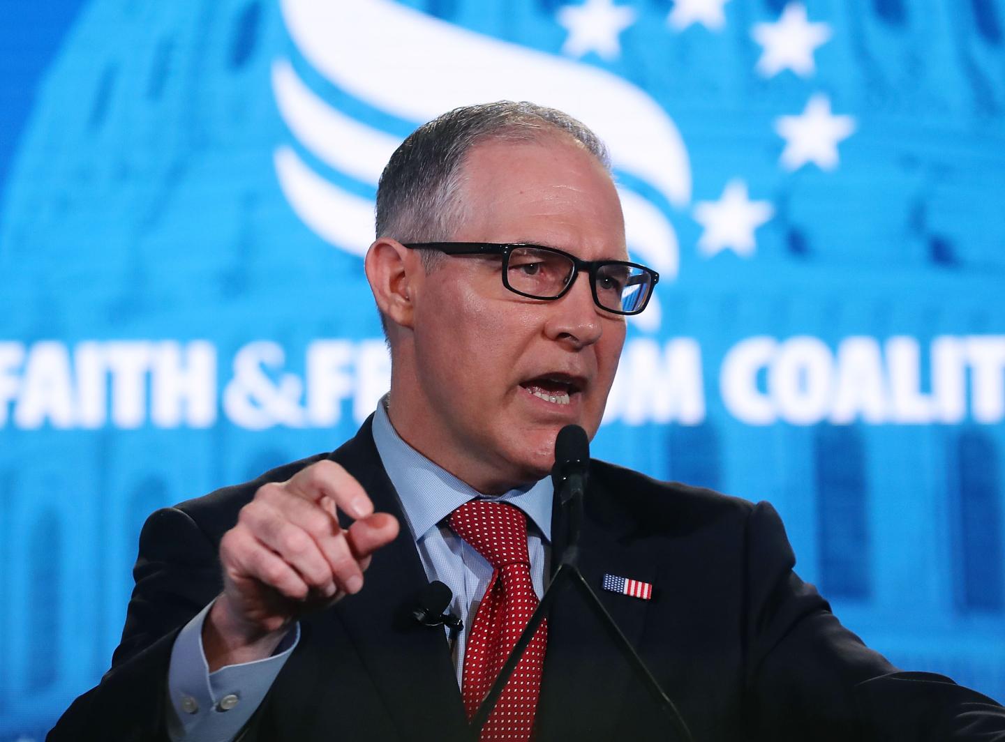 EPA Administrator Scott Pruitt Addresses Faith And Freedom Coalition Conf.
