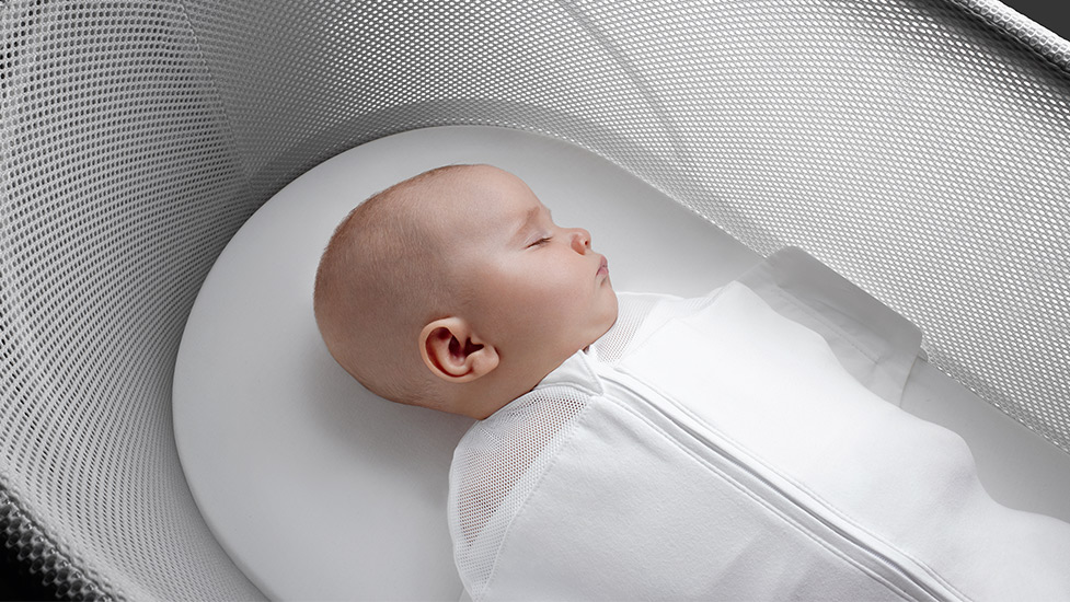 Happiest Baby's Snoo, an AI-powered robot for infants designed by Fuseproject's Yves Béhar.