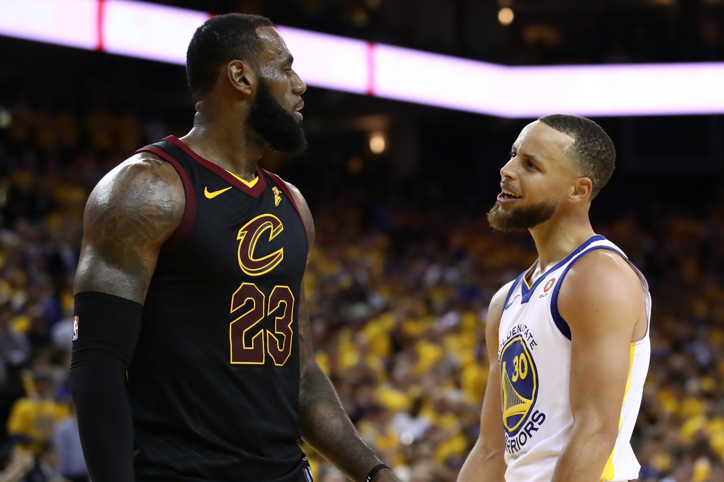LeBron Steph NBA Finals