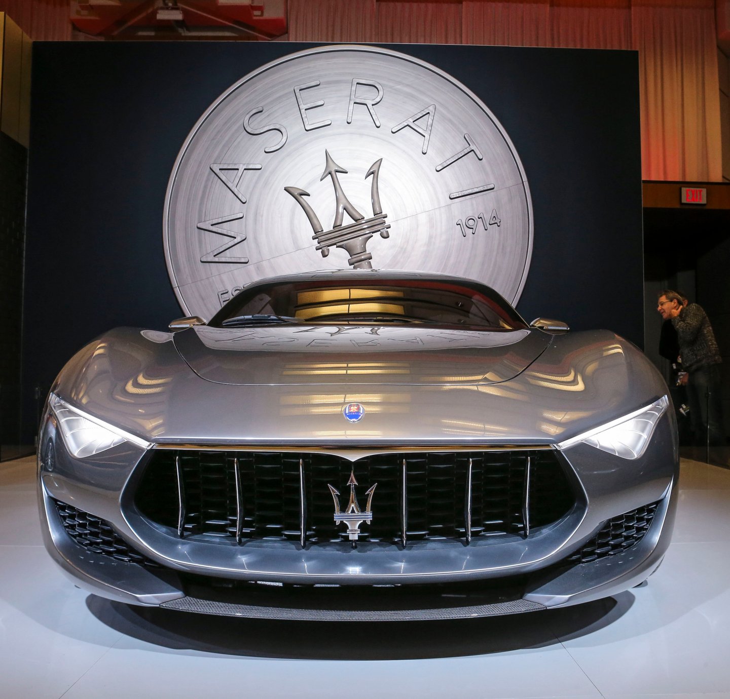 The Maserati Alfieri Concept At The Canadian International AutoShow