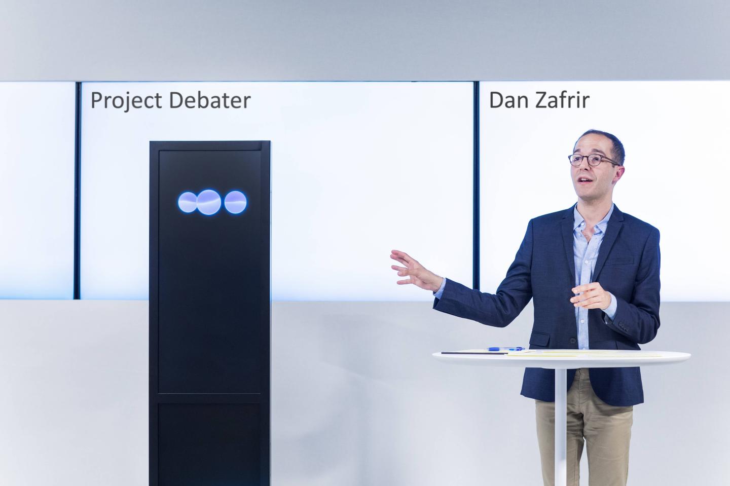 Project Debater with human professional