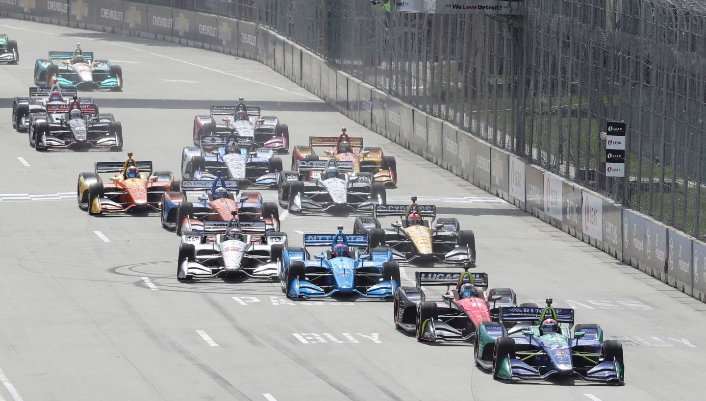 IndyCar Auto Racing, Detroit, USA - 03 Jun 2018
