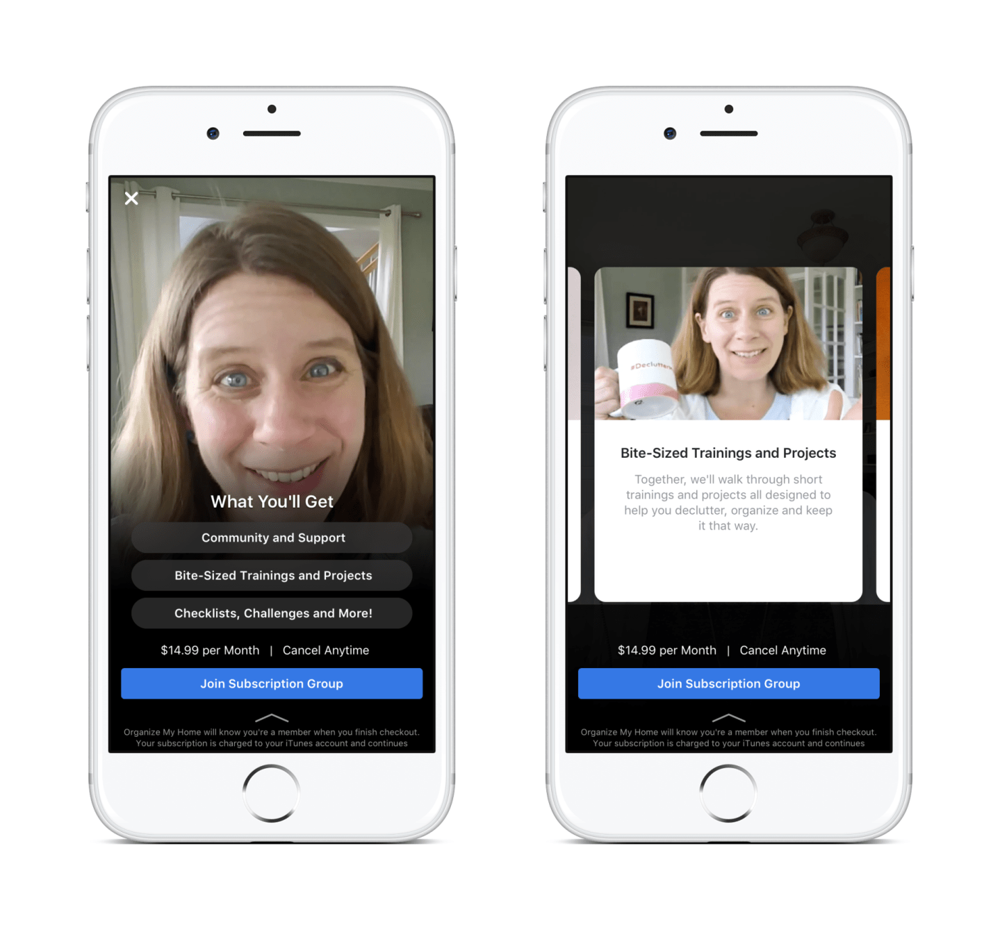 Facdebook Subscription Groups for Admins