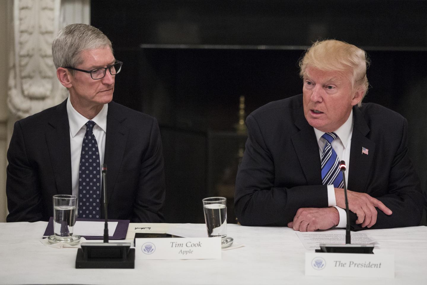 President Trump Participates In American Technology Council Roundtable Discussion