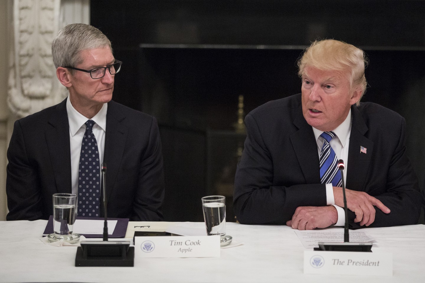 President Trump Participates In American Technology Council Roundtable Discussion