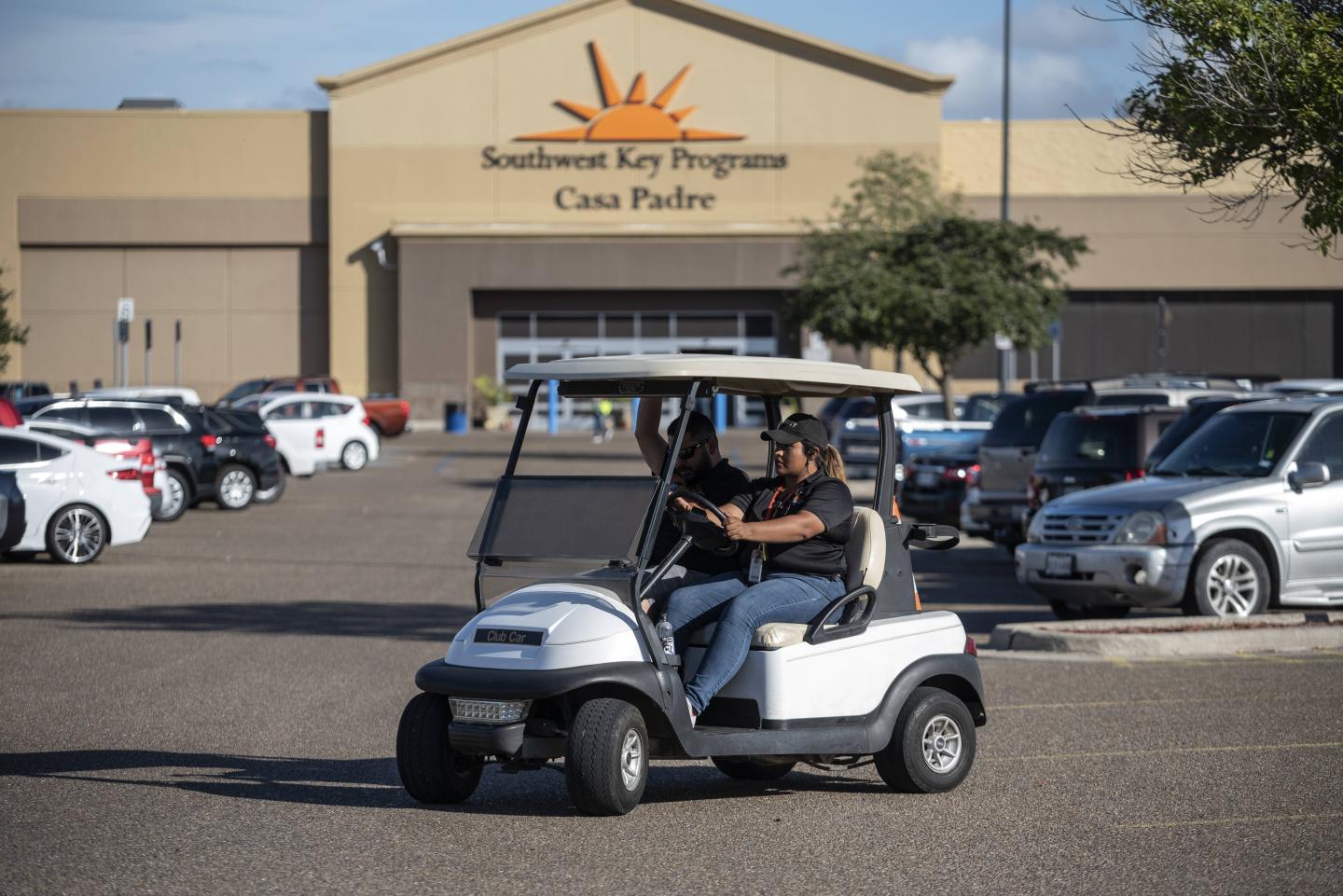 Lawmakers Tour The Brownsville Children's Shelter/Southwest Key Facility As Democrats Decry Trump's Family Separations