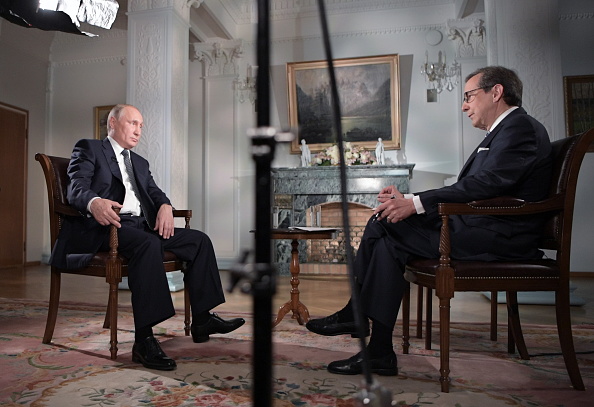 Russian President Putin gives interview to Fox News Channel