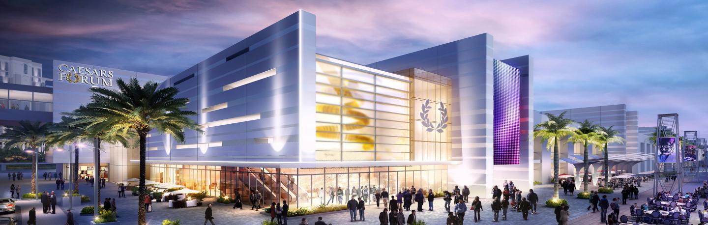 Caesars Breaks Ground on $375 Million Green Conference Center in Las Vegas