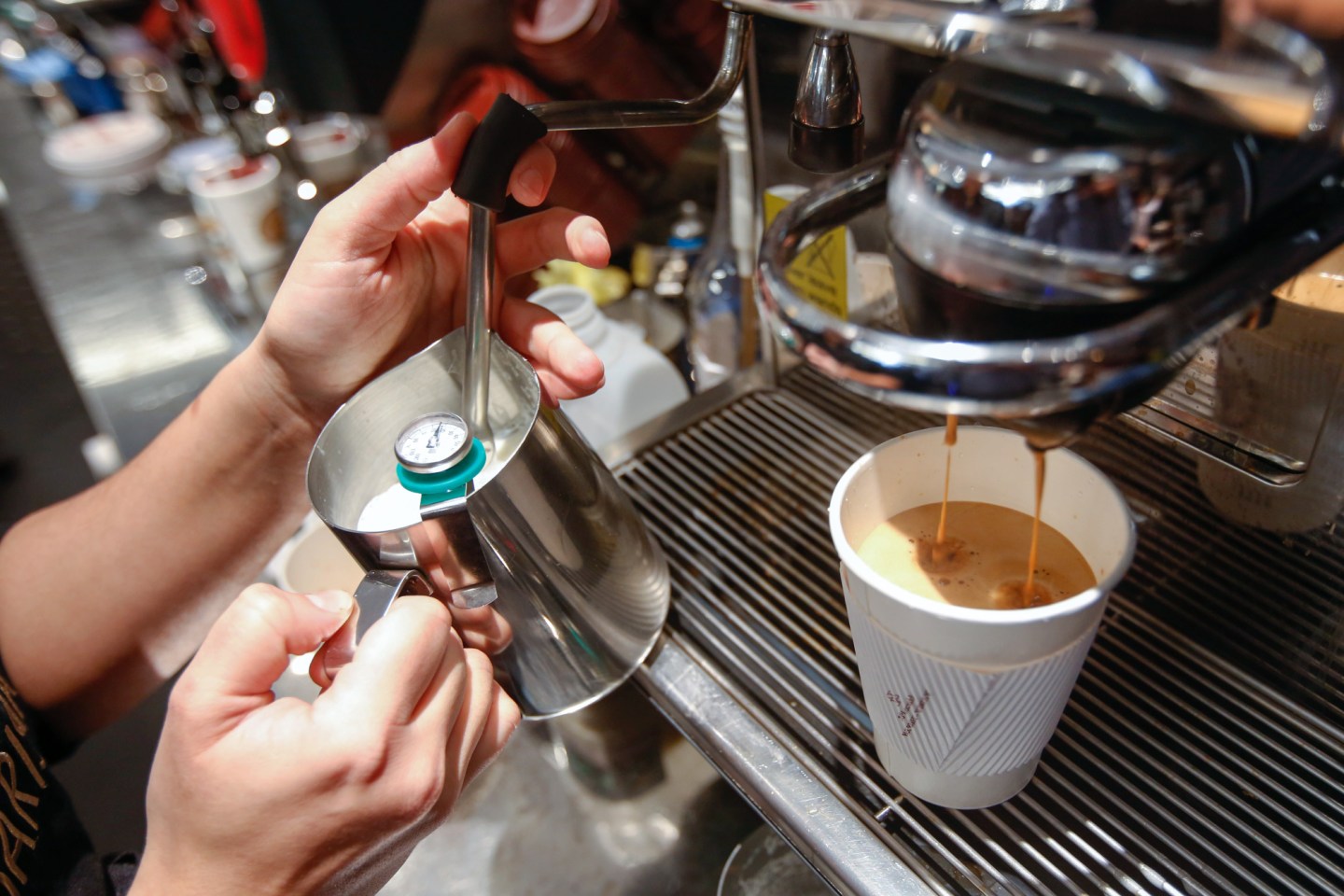 Inside A Pret A Manager Ltd. Store As Food Chain Is Concerned About Brexit