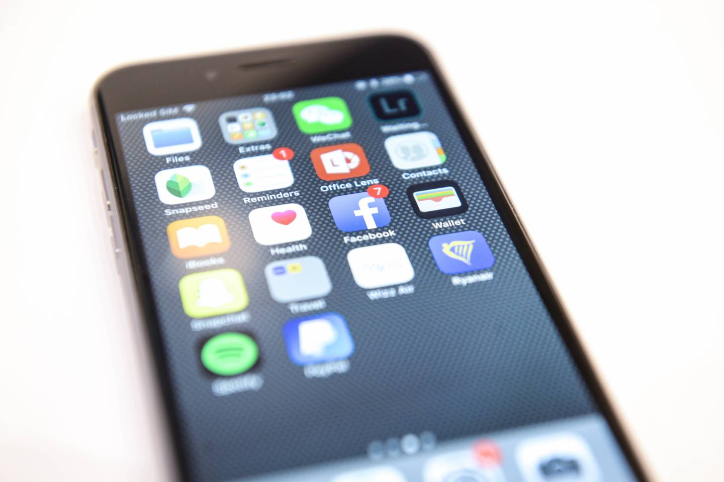 Facebook App on Phone