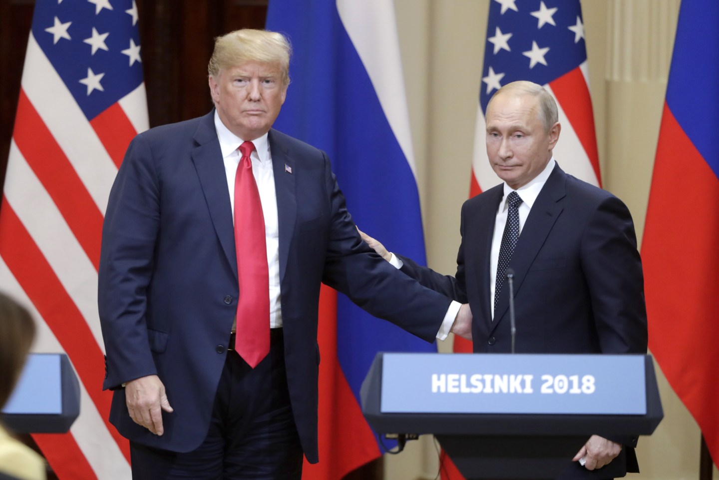 Presidents of Russia and the United States meet in Helsinki