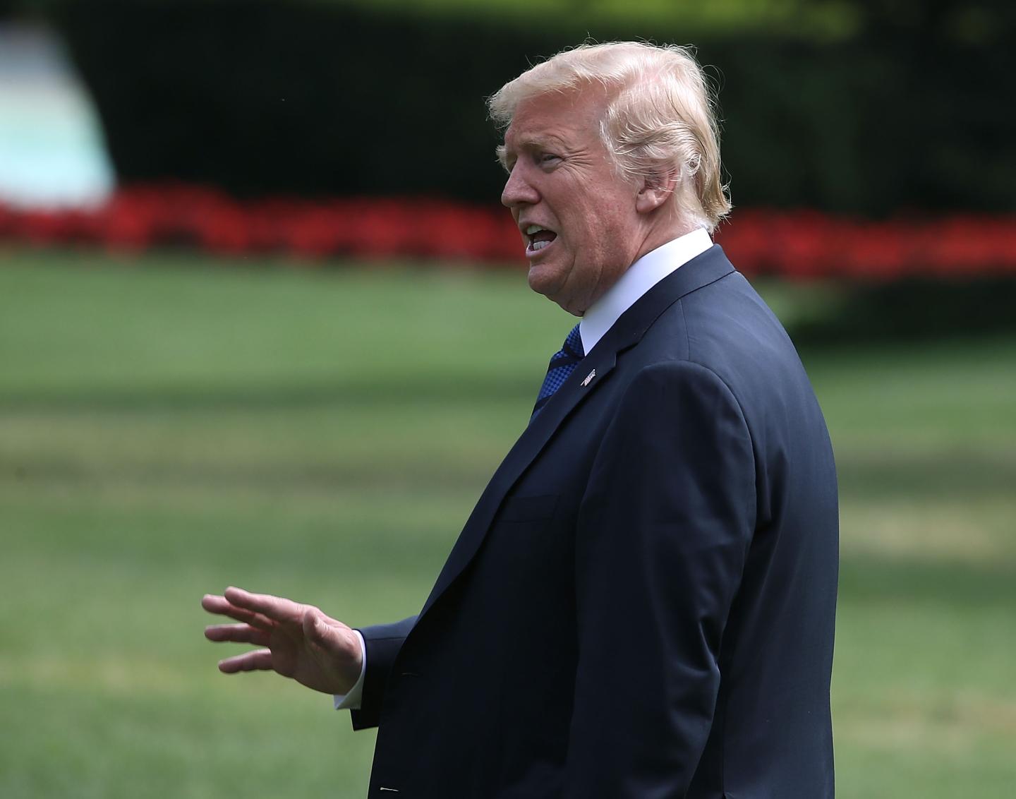 President And Mrs. Trump Depart White House For Bedminster, NJ