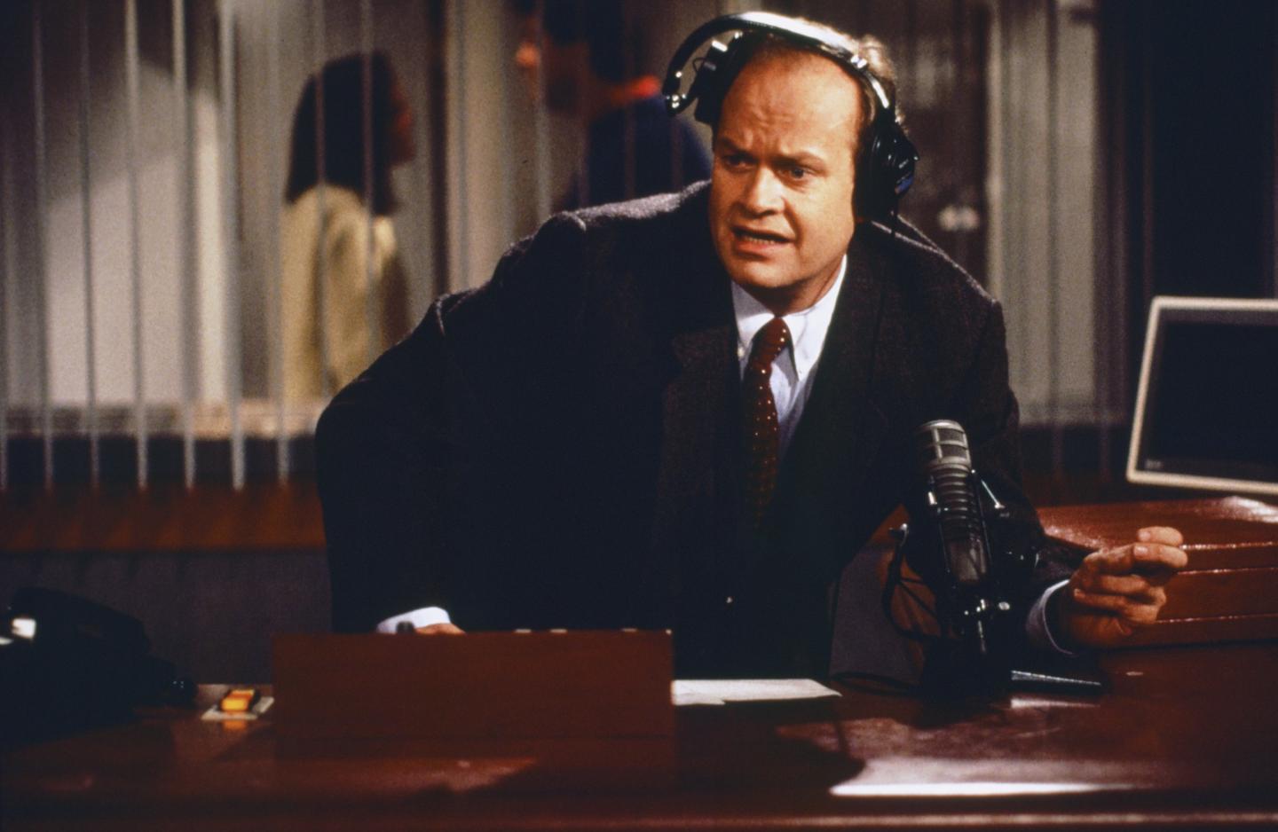 Kelsey Grammer as Dr. Frasier Crane.