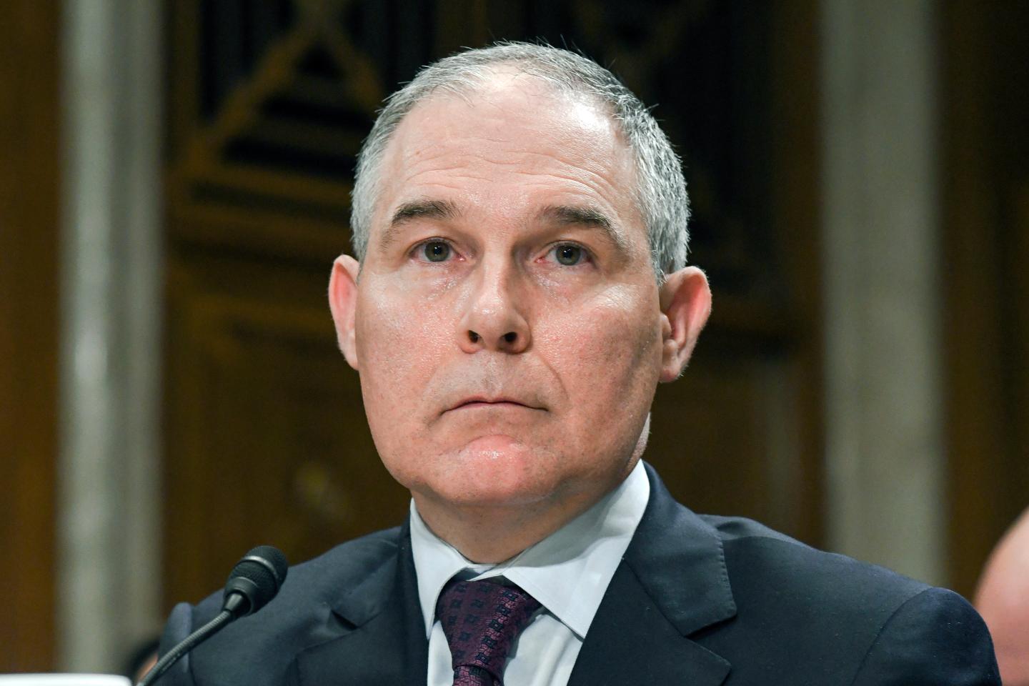 Scott Pruitt At EPA Hearing