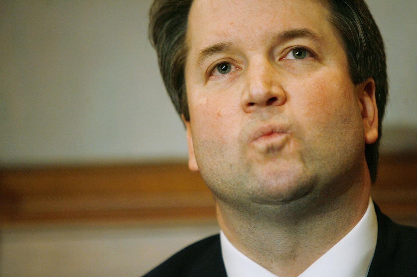 Frist And McConnell Meet With Judicial Nominee Brett Kavanaugh