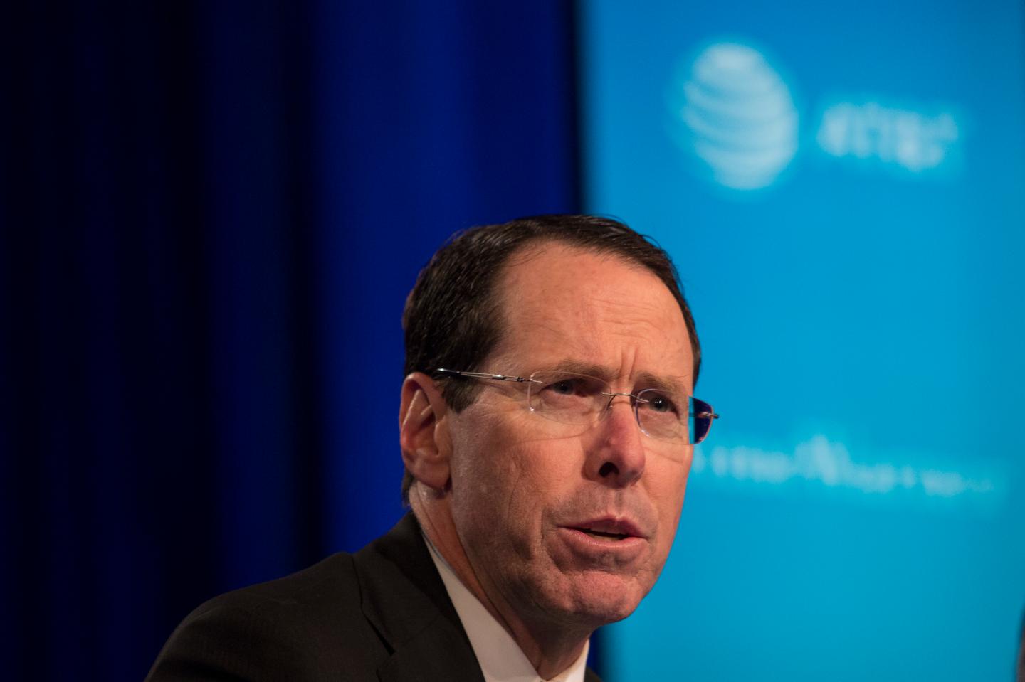 AT&T CEO Randall Stephenson Discusses Justice Dept. Lawsuit Over Company's Time Warner Merger