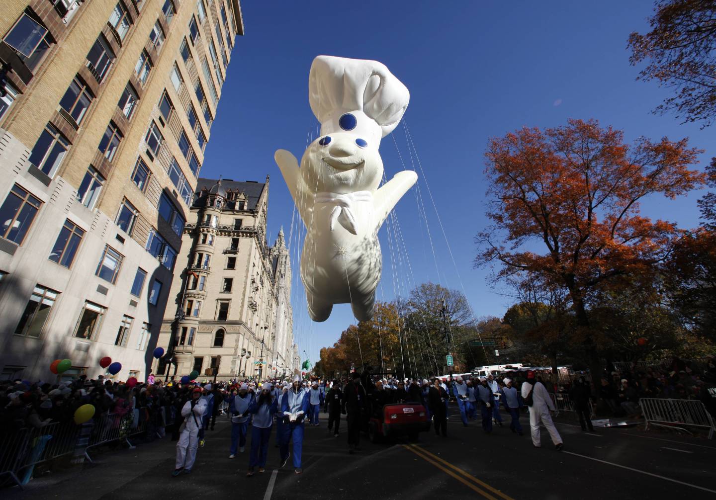 Annual Thanksgiving Day Parade Held In New York