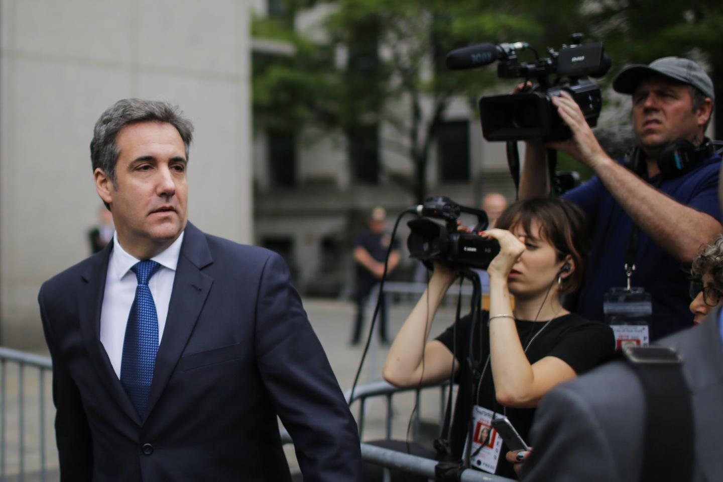 Former Trump Lawyer Michael Cohen Returns To Court In New York City