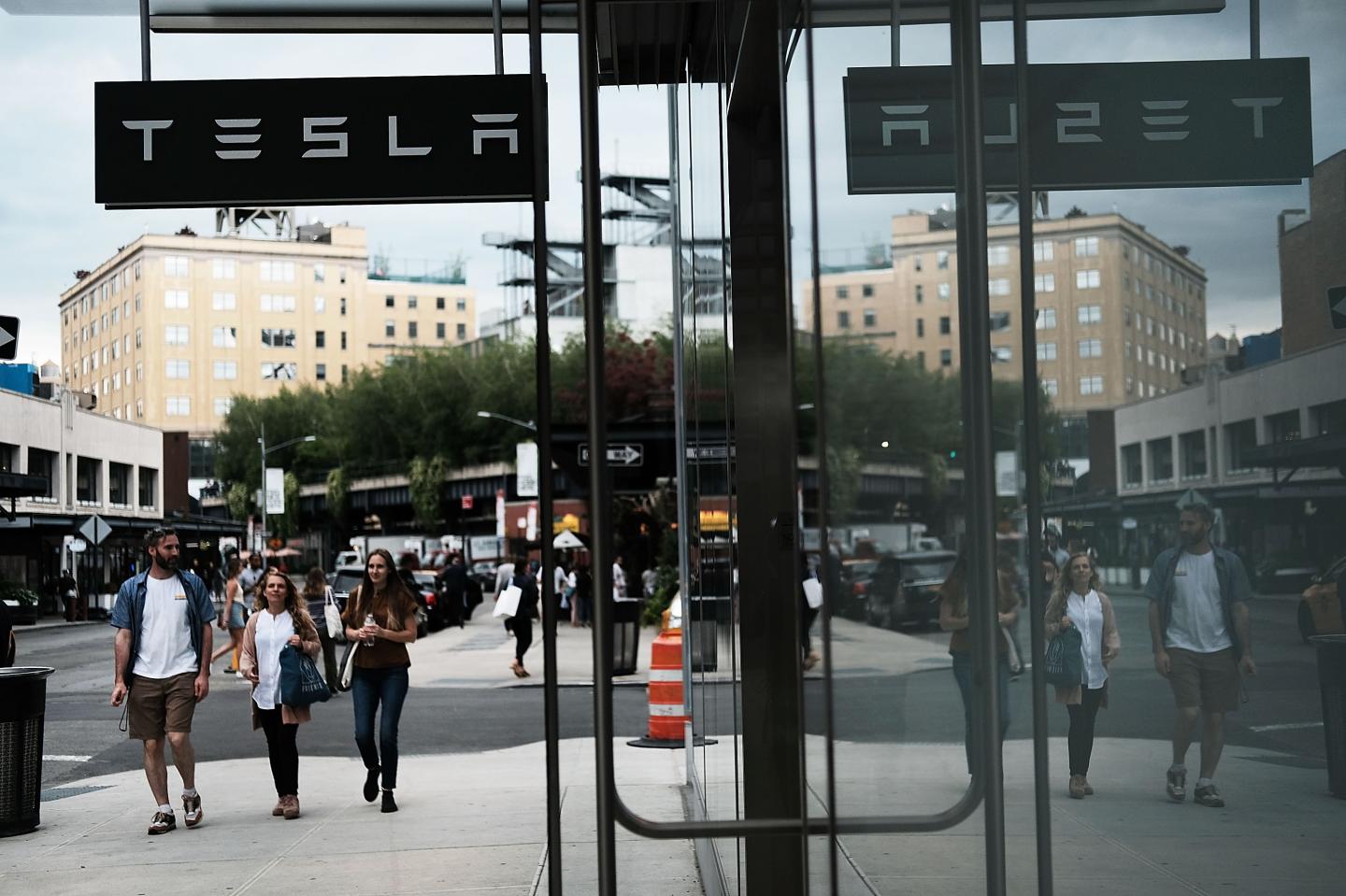 Tesla Stock Rises Over 8 Percent After Company's Shareholder Meeting