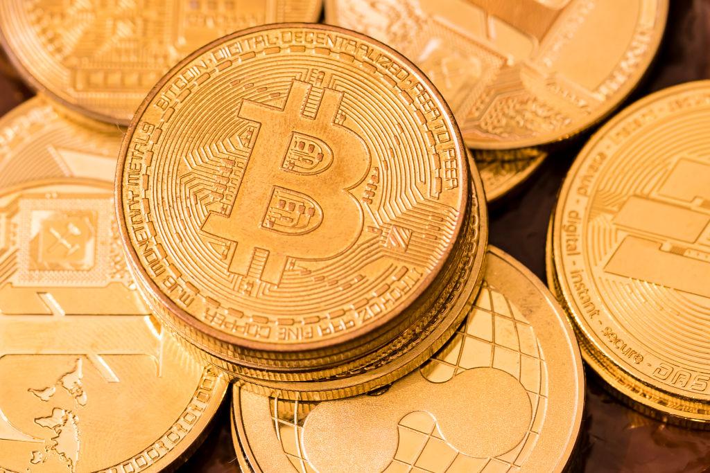 A visual representation of the digital Cryptocurrency