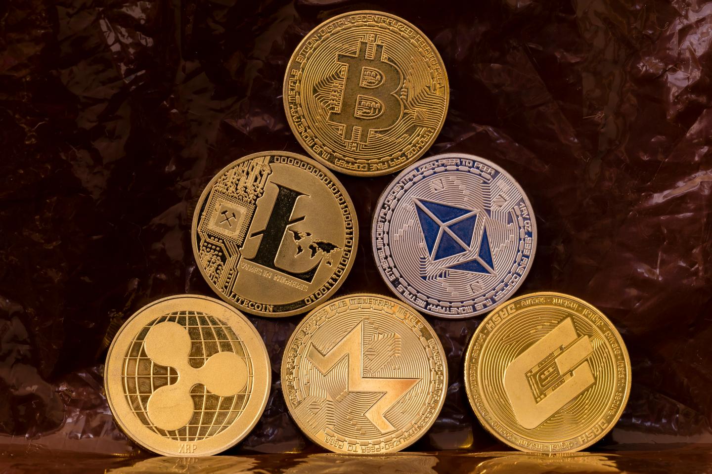 A visual representation of the digital Cryptocurrency