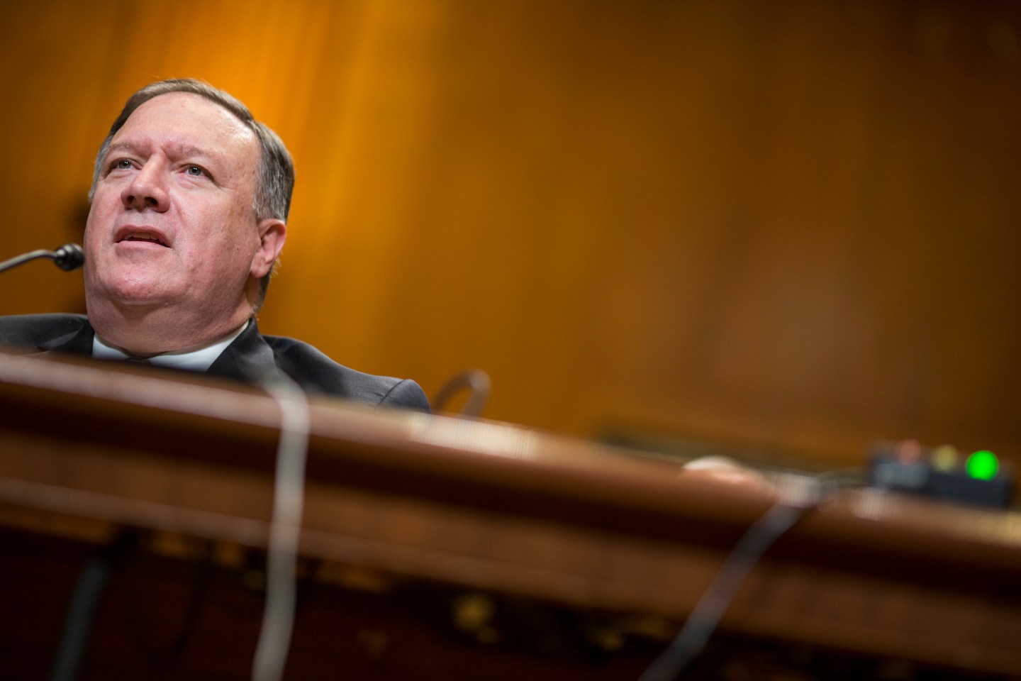 Secretary Of State Mike Pompeo Testifies To Senate Appropriations Committee In Dept.'s Budget