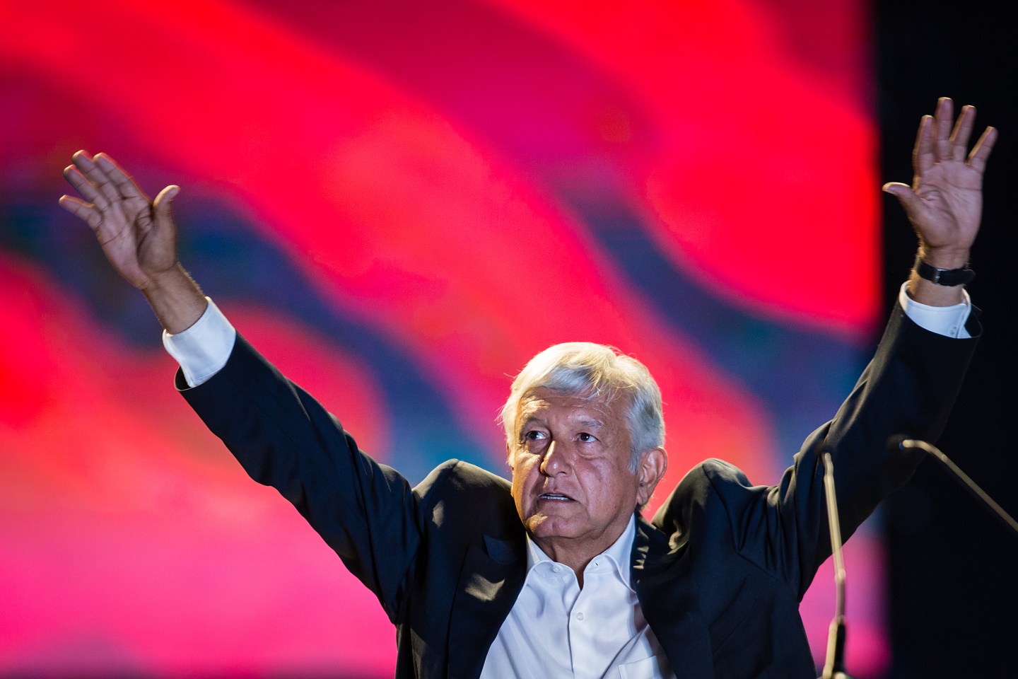 Andres Manuel Lopez Obrador Election Campaign - Closing Event