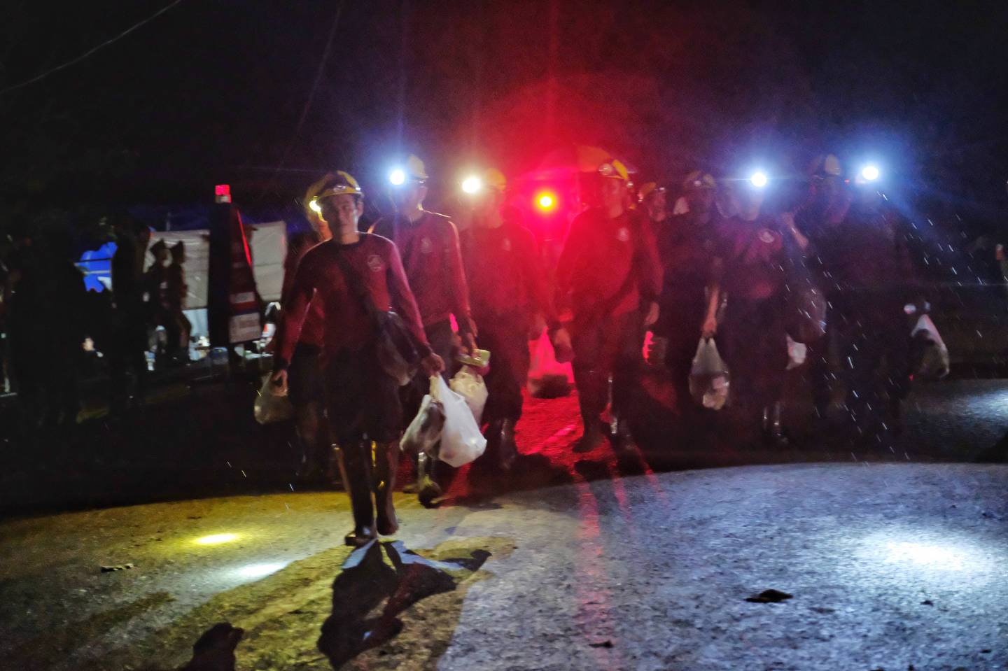 Thailand Cave Rescue For Trapped Soccer Team