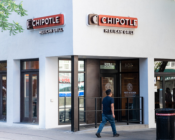 Chipotle restaurant in New York City