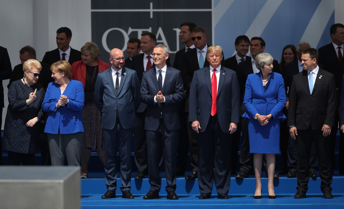 World Leaders Meet For NATO Summit In Brussels