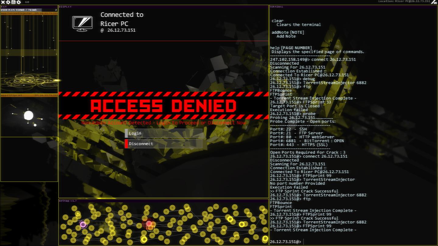 ‘Hacknet’ Is Free on Steam Right Now