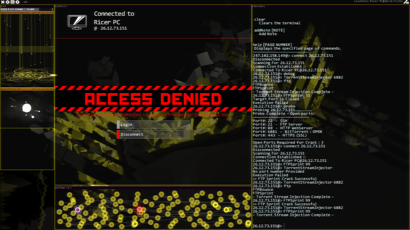 ‘Hacknet’ Is Free on Steam Right Now