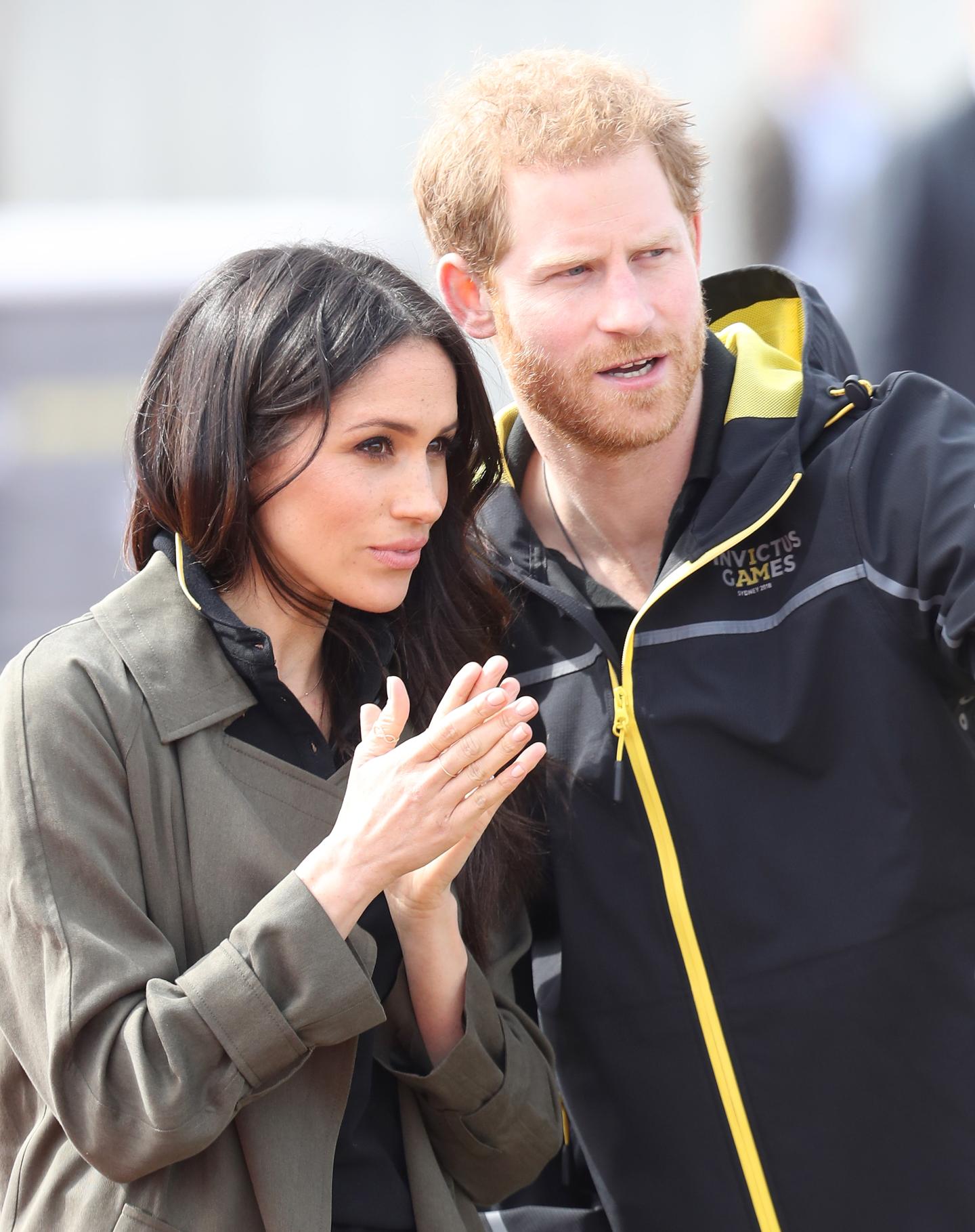 Prince Harry And Meghan Markle Attend UK Team Trials For The Invictus Games Sydney 2018