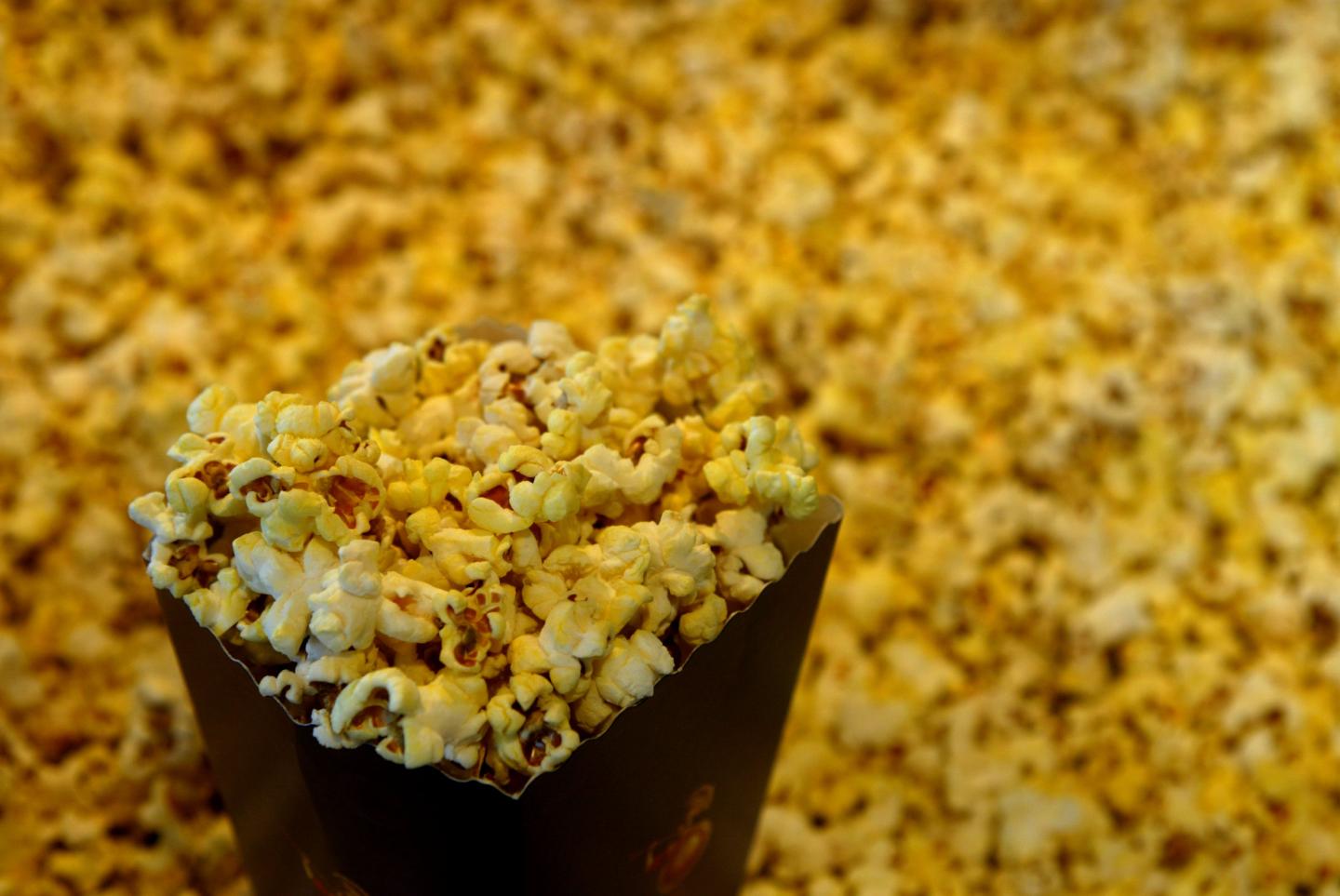 Popcorn for sale at a cinema on 10 March 2005. SMH NEWS Picture by STEVEN SIEWE