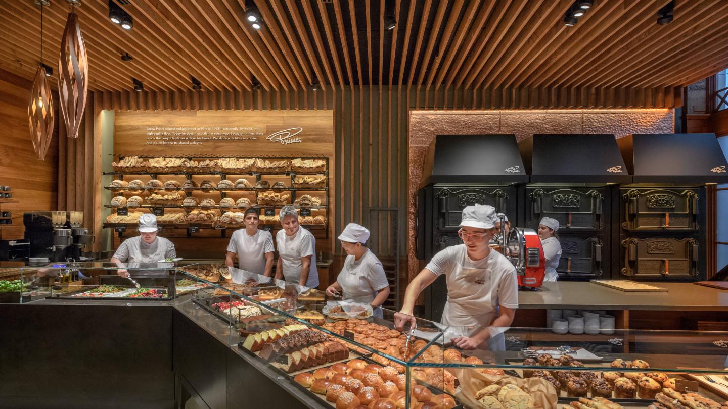 Starbucks' Princi bakery within its Seattle Roastery.