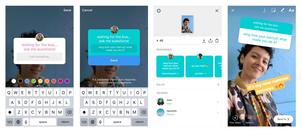Instagram’s Questions Sticker Lets Story-Watchers Ask You Anything