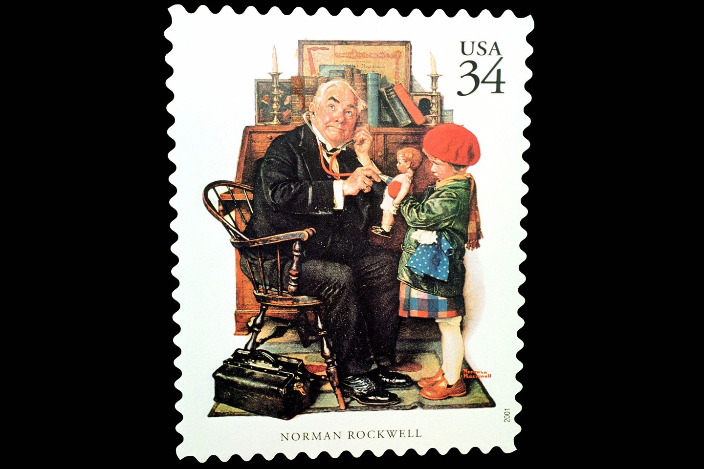 ROCKWELL STAMPS, STOCKBRIDGE, USA