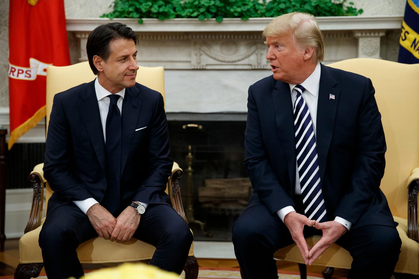 trump-conte-white-house