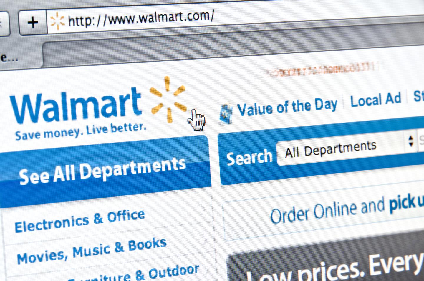 Walmart Website shirt
