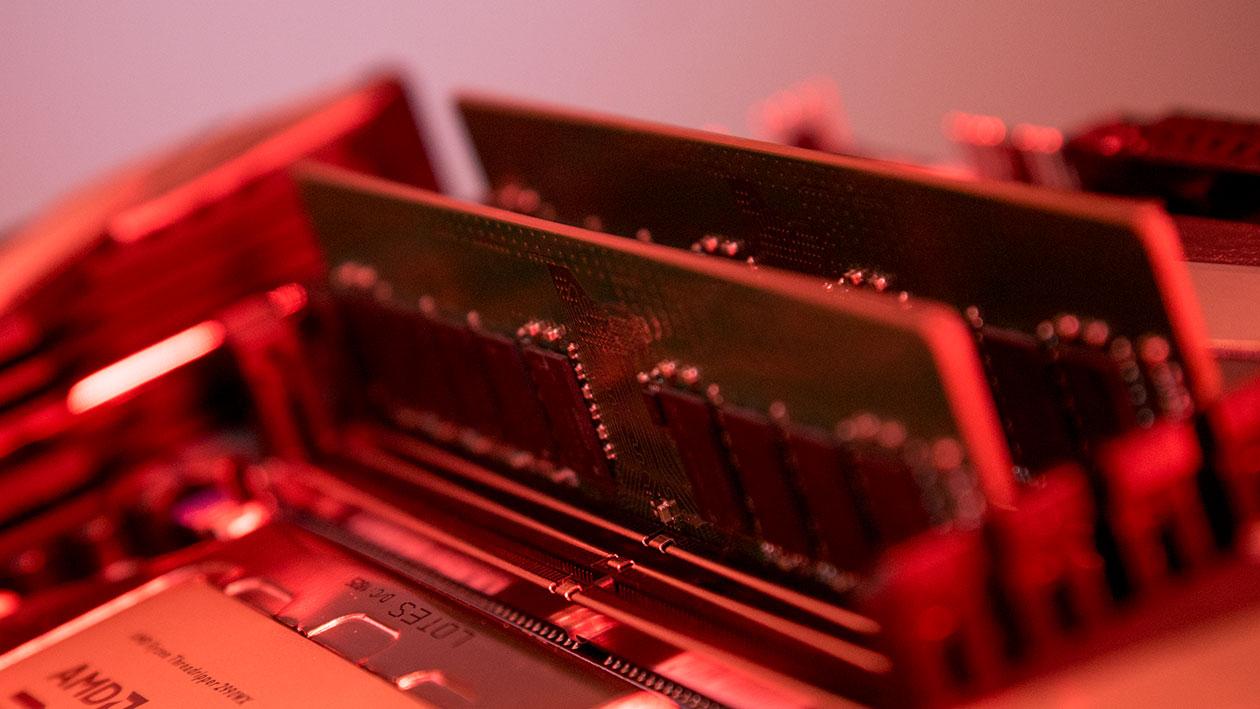 A computer system running AMD's second generation Ryzen threadripper CPU.