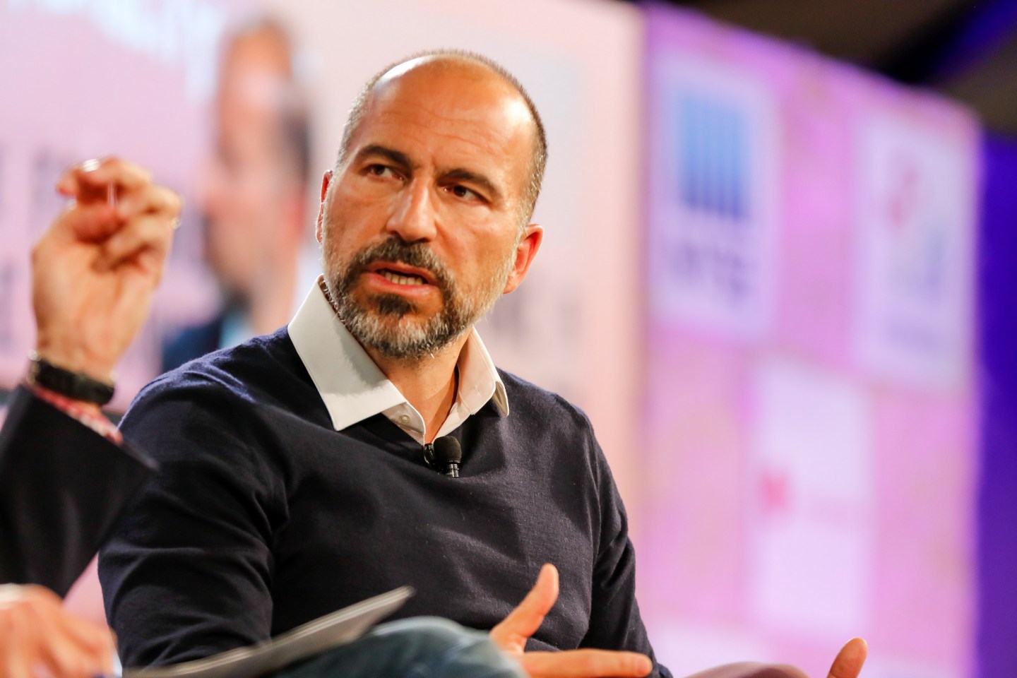 Uber CEO Dara Khosrowshahi at Fortune Brainstorm Tech 2018 in Aspen.