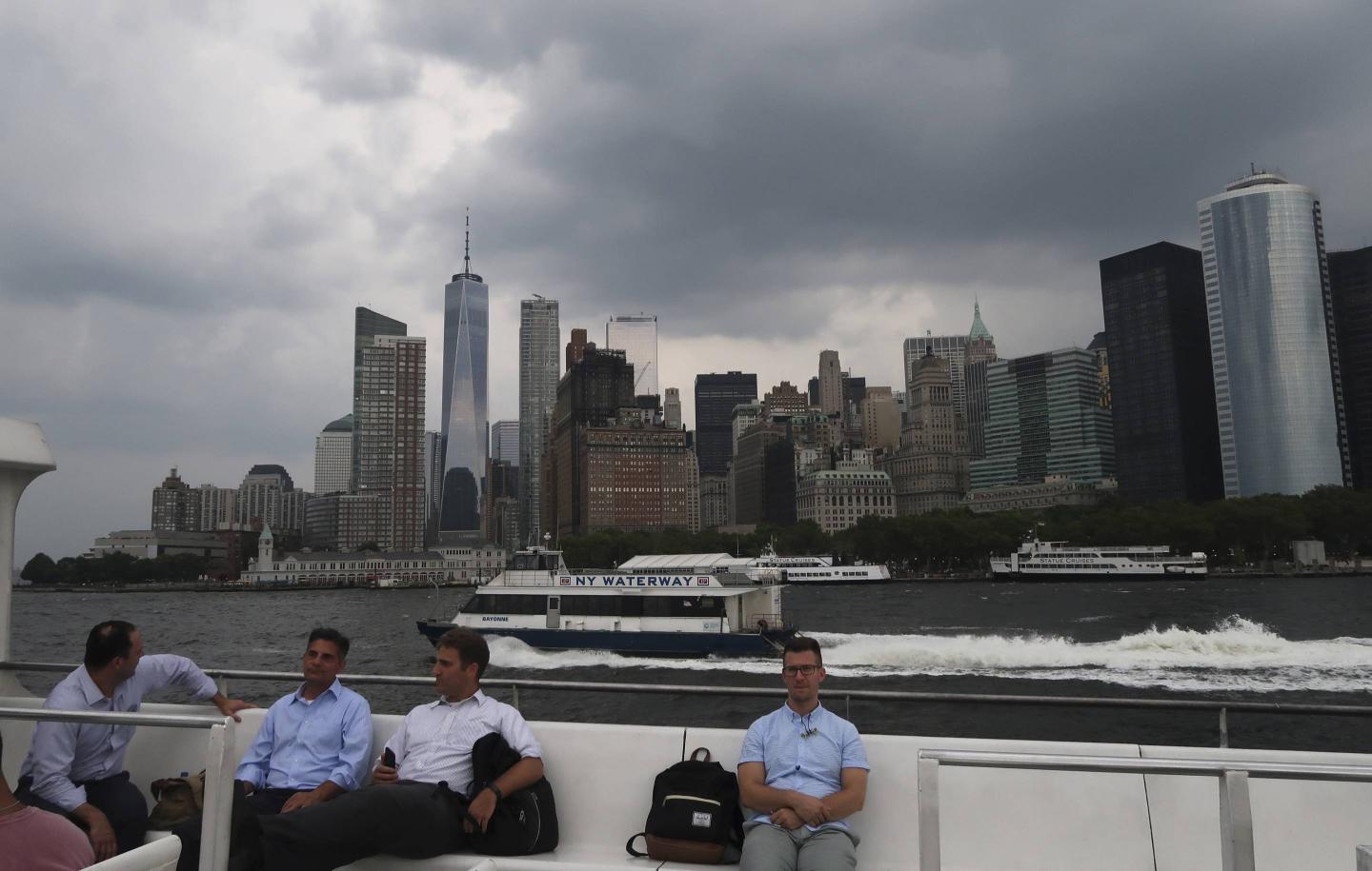 Commuters in New York City