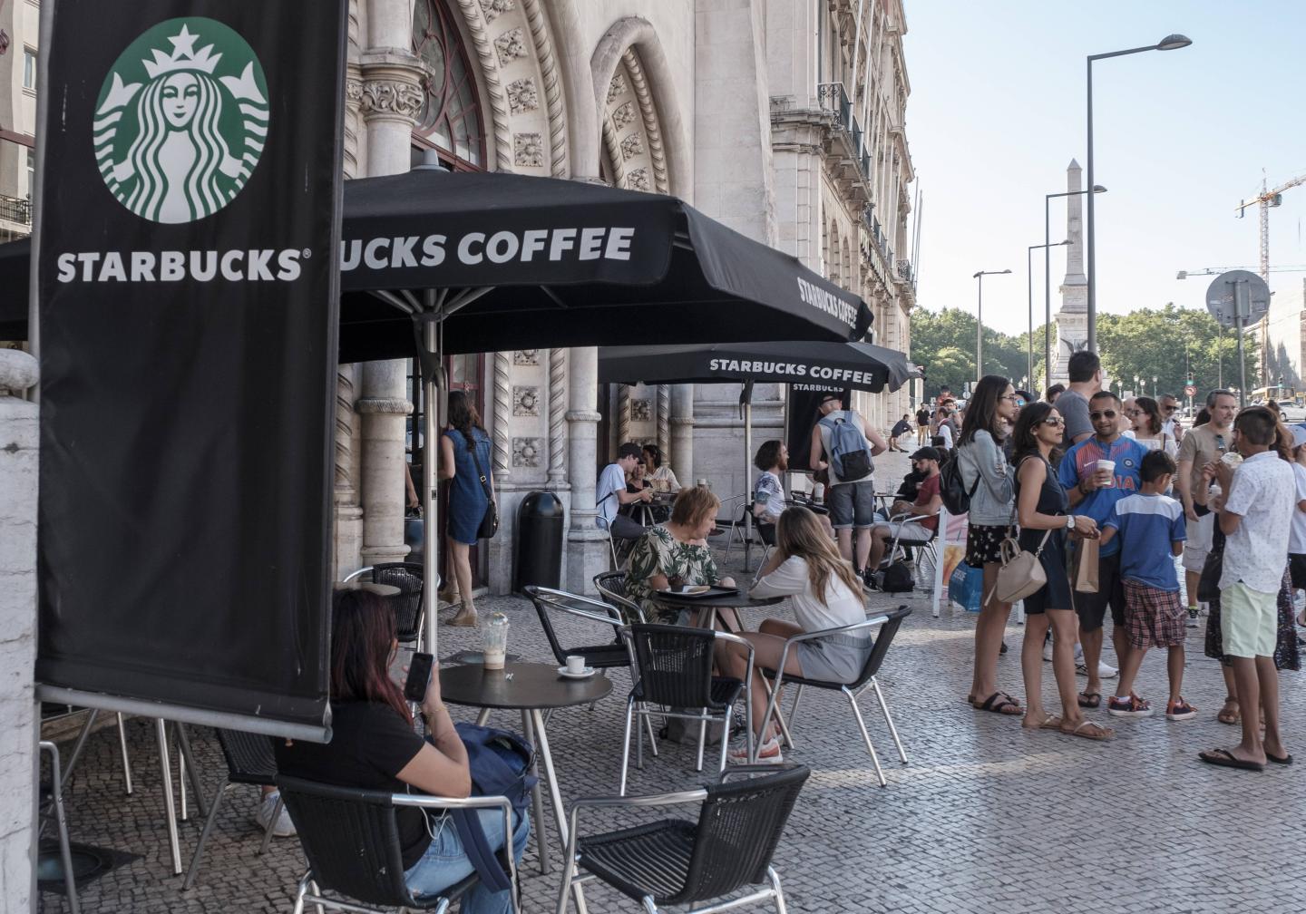 Starbucks Coffee In Lisbon